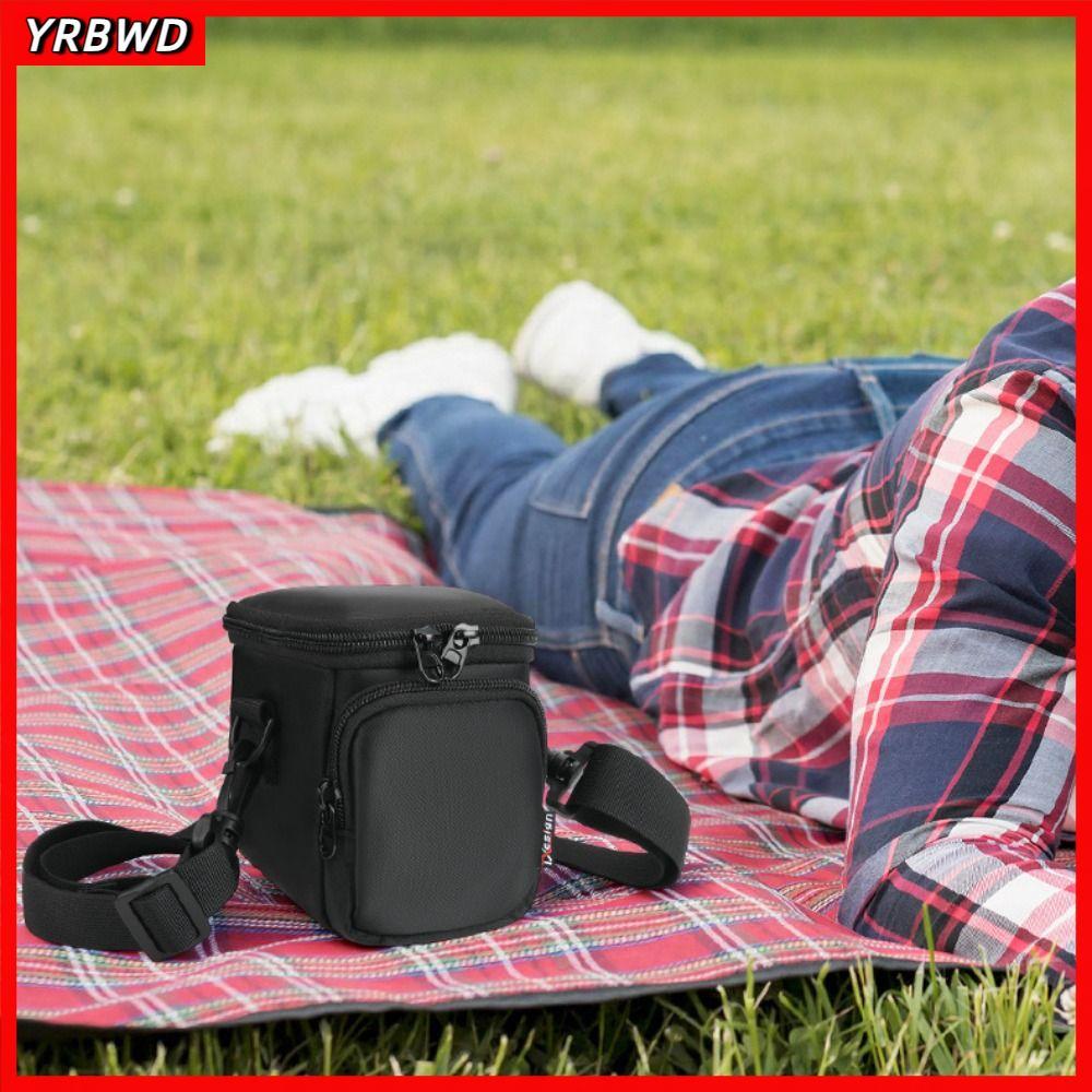 YRBWD กล้องเก็บ, Anti-fall Dual-pocket กระเป๋าเดินทาง,กันกระแทกป้องกันรอยขีดข่วนพร้อมสายคล้องไหล่ป้อ