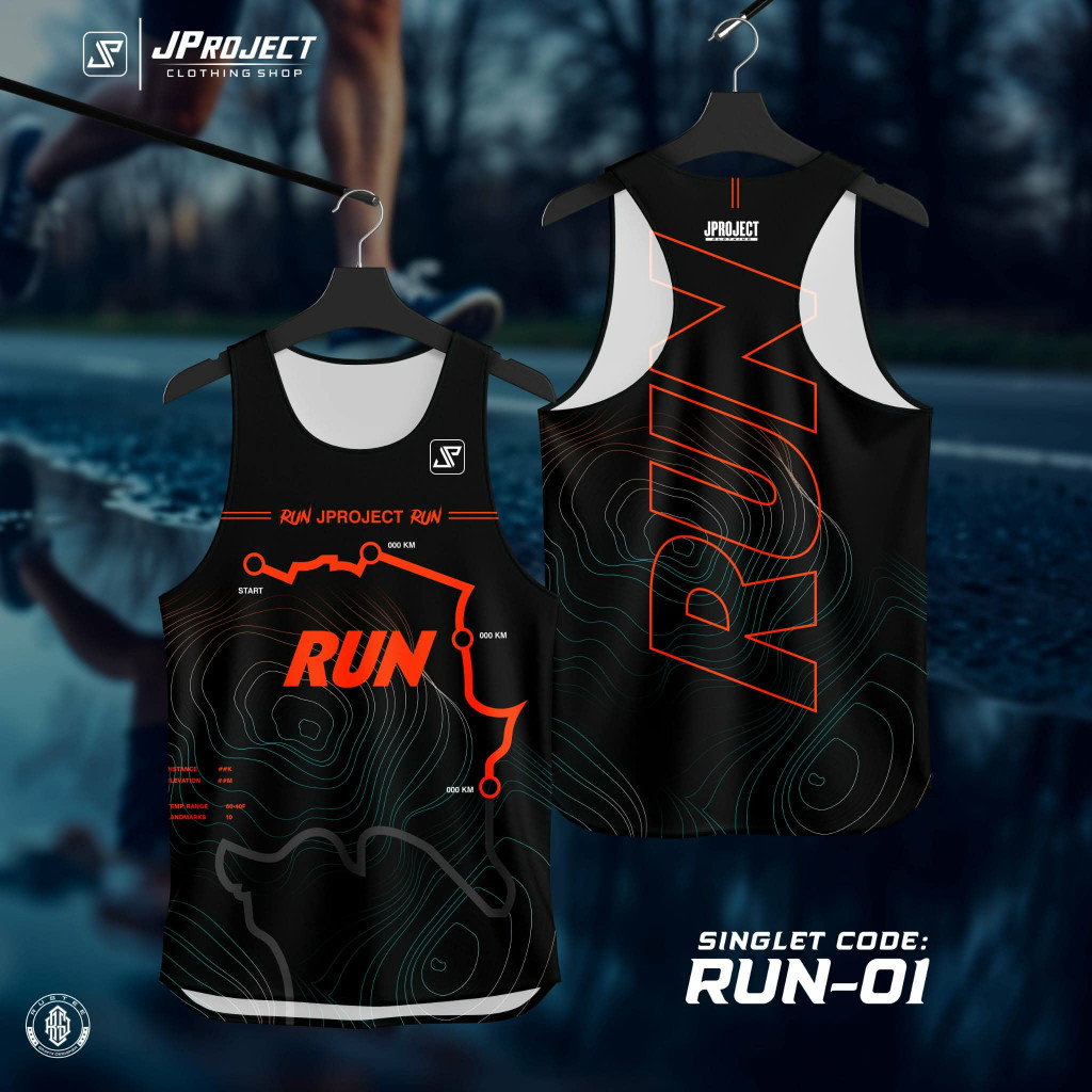 Dry Fit Quick Dry STARPRINT Men Running Tank RUN-01 Breathable Marathon Training เสื้อกีฬาแขนกุด