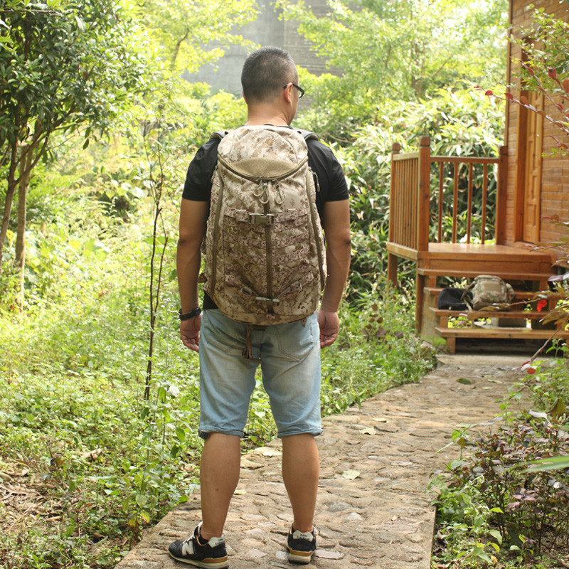 Sumove Spine Cache Backpack TAD Tactical Backpack+Rain Cover Hiking Hiking Bag