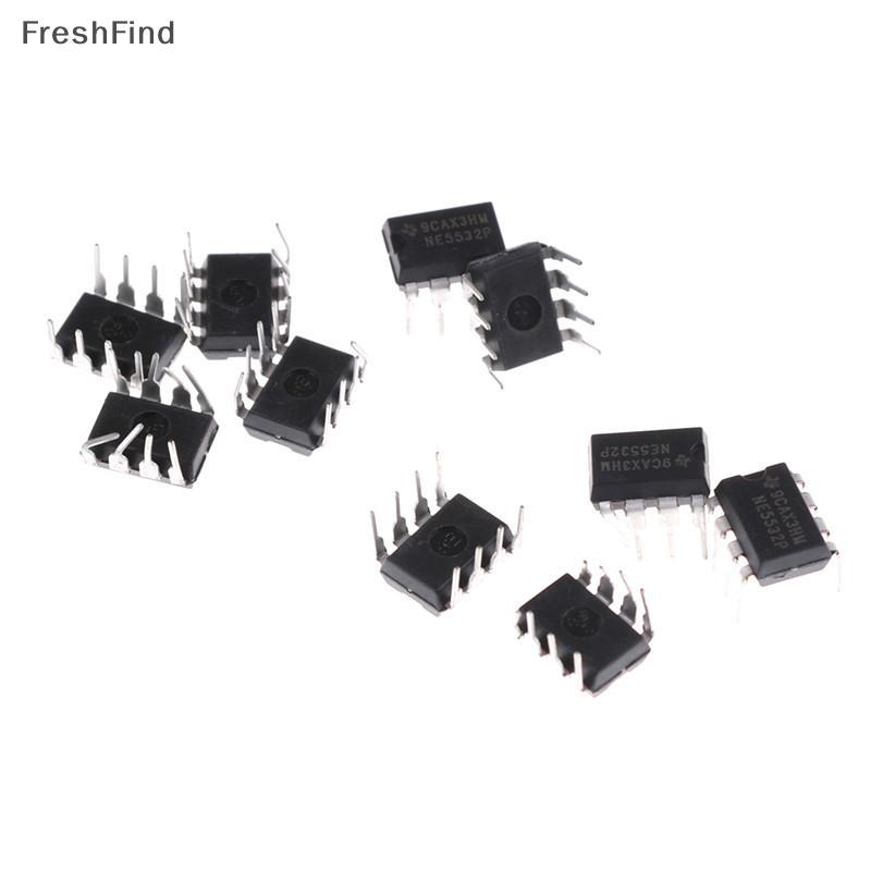 10 ชิ้น NE5532P NE5532 DIP-8 Dual Low Noise Op-Amp TI IC