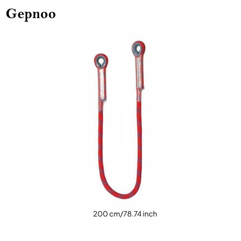 Gepnoo Bovine Tail Lanyard Shock Absorbing Oxtail Rope สูง 60 ซม. I-shape