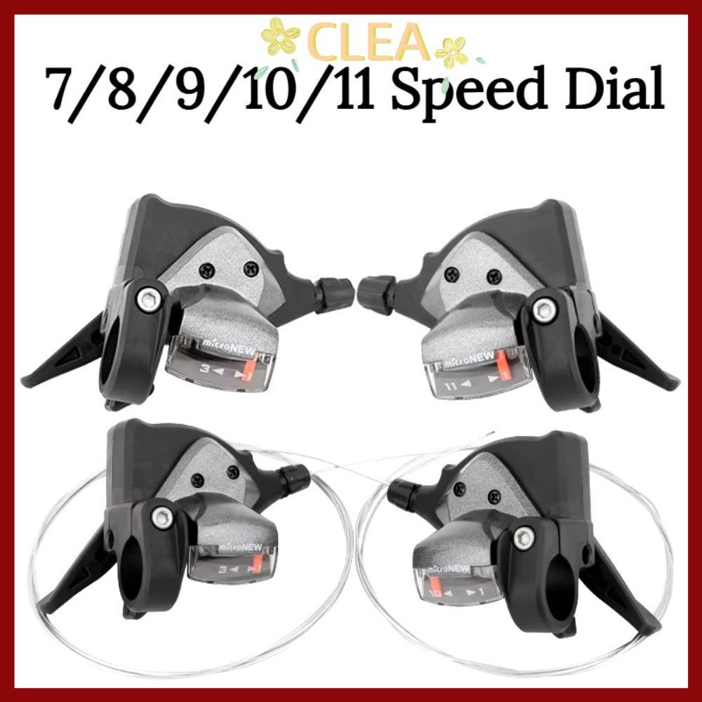 CODCLEA จักรยาน Levers Shifter, ซ้ายขวา Thumb 7/8/9/10/11Speed Mountain Bike Shifter, Creative Universal Gear Shifter MTB
