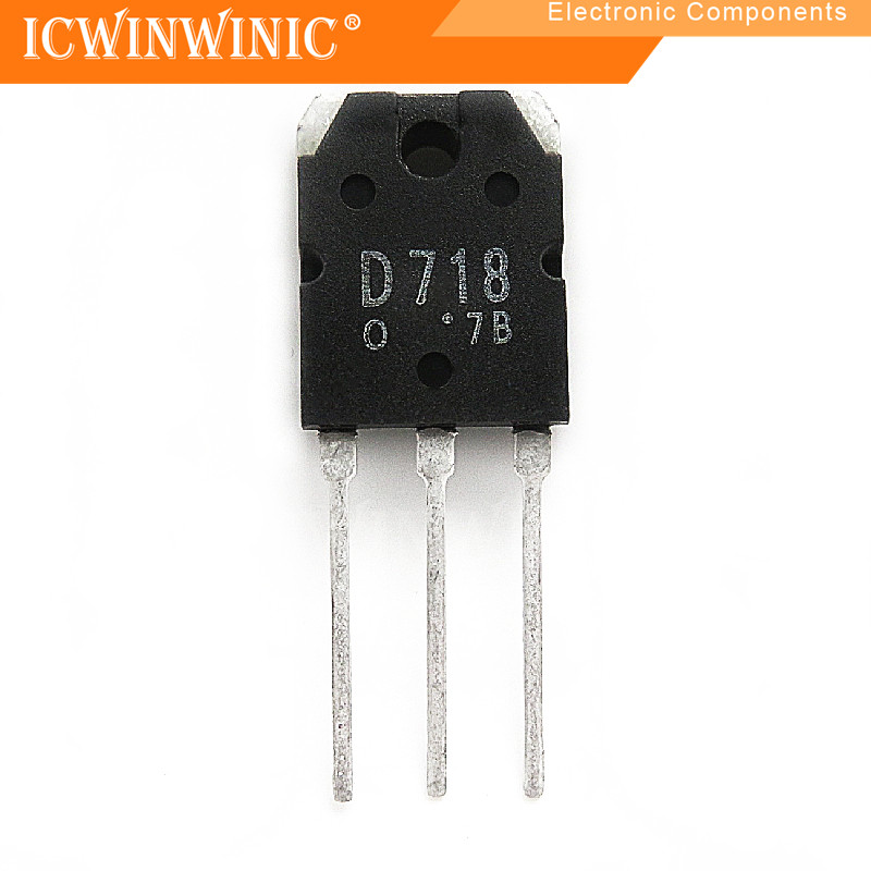 5 ชิ้น 2SD718 D718 TO-3P วงจรรวม IC