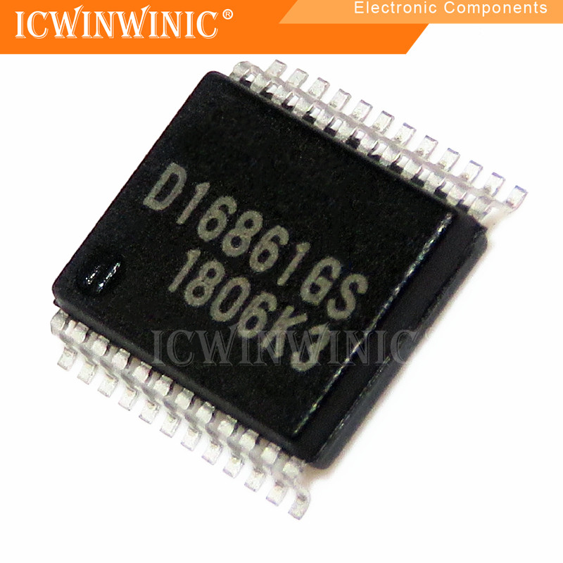 5 ชิ้น D16861GS D16861 SSOP-24 ส่วนประกอบอิเล็กทรอนิกส์