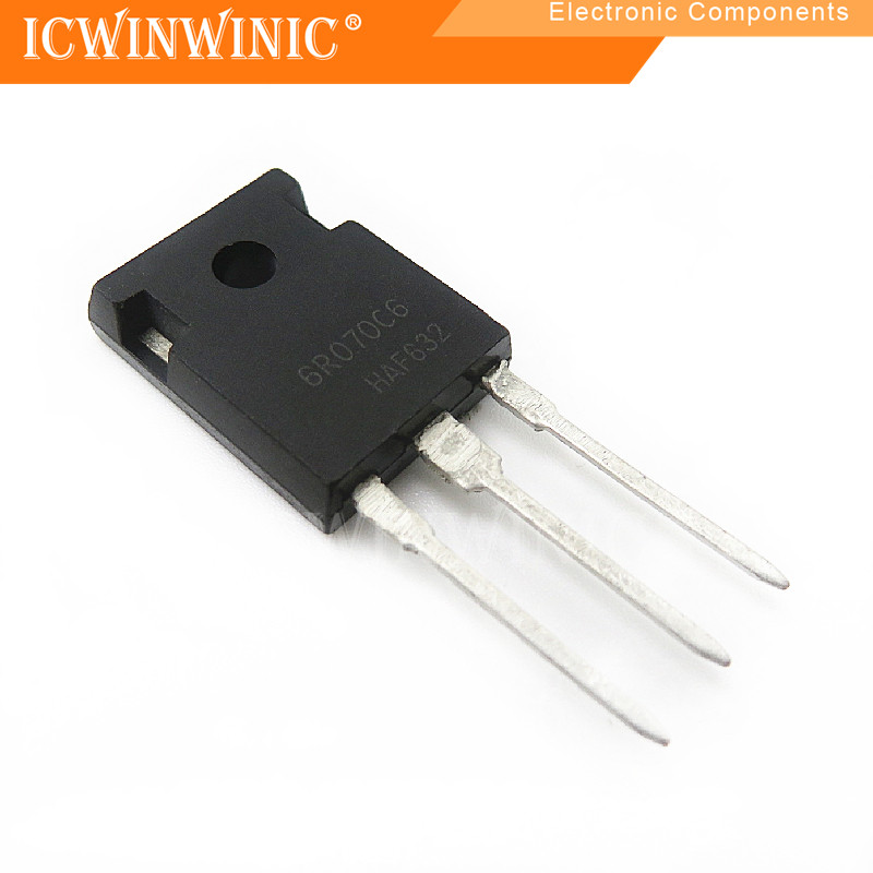 5 ชิ้น IPW60R070C6 R070C6 TO-247 IC วงจรรวม