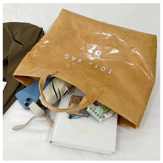 อินเทรนด์ High-End หญิงกระเป๋าใหม่ Casual Commuter กระเป๋าถือขนาดใหญ่ความจุ All-Match Tote กระเป๋า