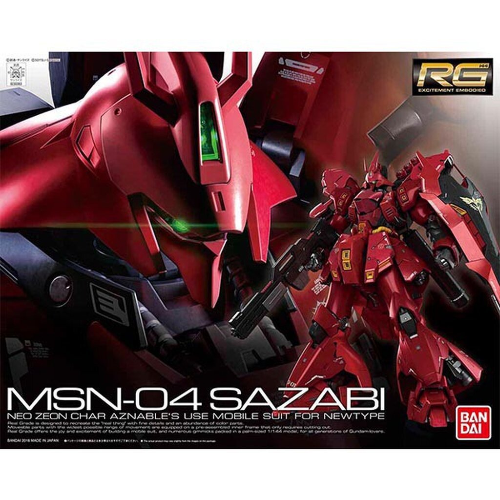 Bandai RG Sazabi 4573102616050 (Plastic Model)