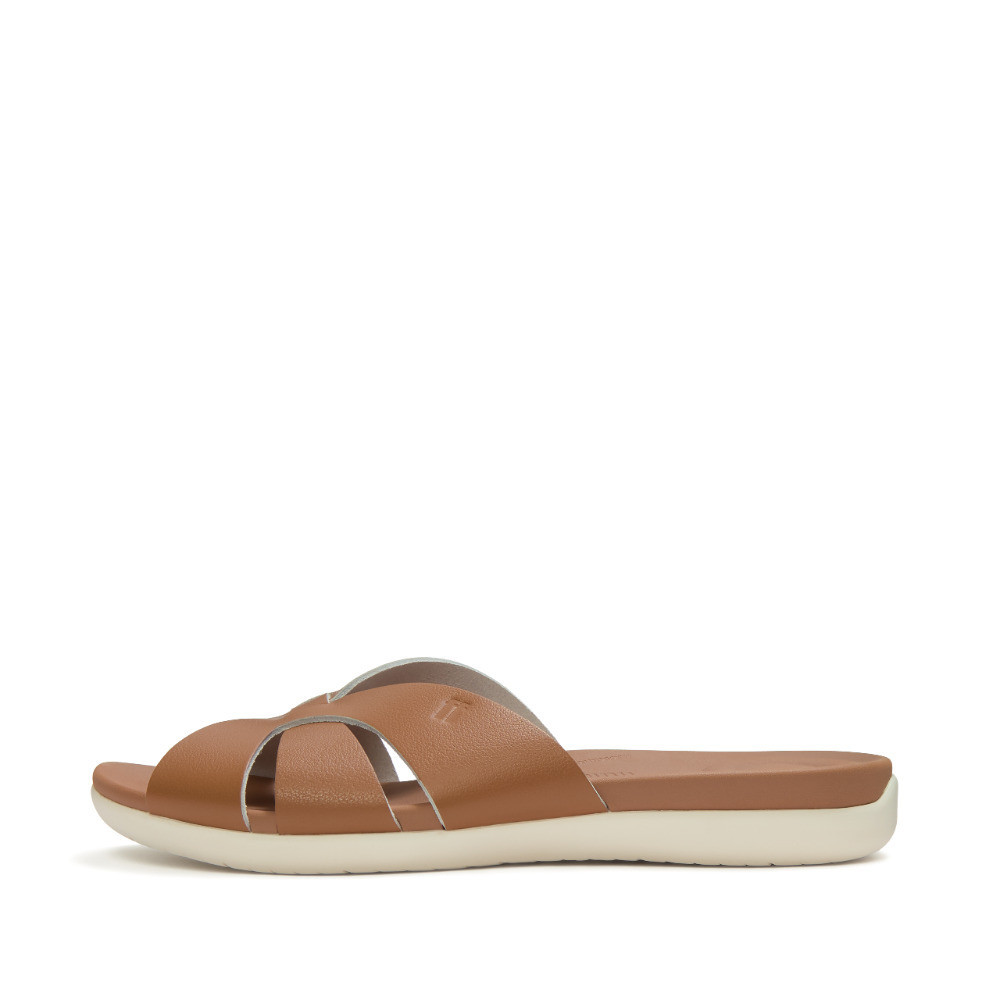 FITFLOP SOLAY WATERPROOF-LEATH WOVEN S รองเท้าแตะผู้หญิง รูปที่ 2