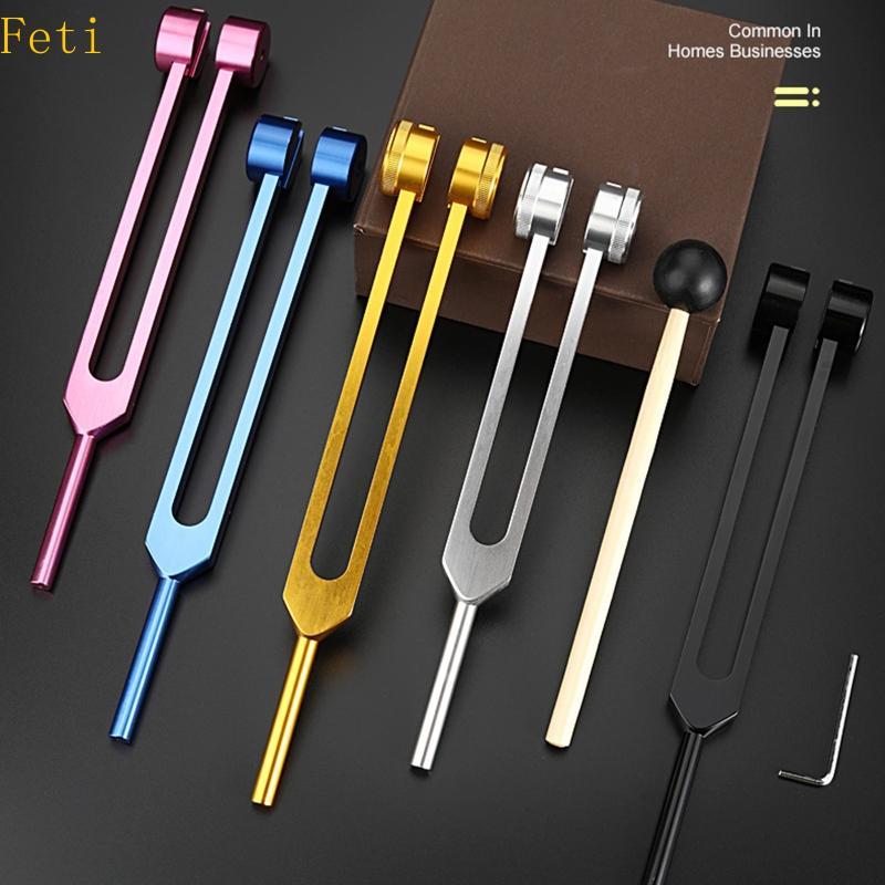 Feti Tuning Fork Set 128Hz Body Tuning Forkra Set Tuning Fork เสียงทางการแพทย์ Healing Therapy DNA R