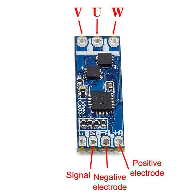 Thehear 1S-2S 6A Micro Brushless Motor Driver Board Electric Regulator Drive สําหรับ 1104 1106 1306 