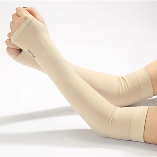 [ส่งเร็วไม่มีวันหยุด] Let's slim ปลอกแขนกันแดด กันยูวี เกี่ยวนิ้ว (Free Size)