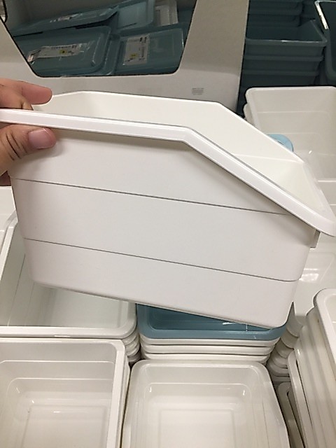 SOCKERBIT กล่องพลาสติก กล่องจัดระเบียบ สีขาว สีชมพู By รูปที่ 6
