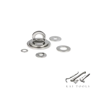 แหวนอีแปะสแตนเลส 304 แหวนรองน็อต แหวนขนาด2mm-24mm