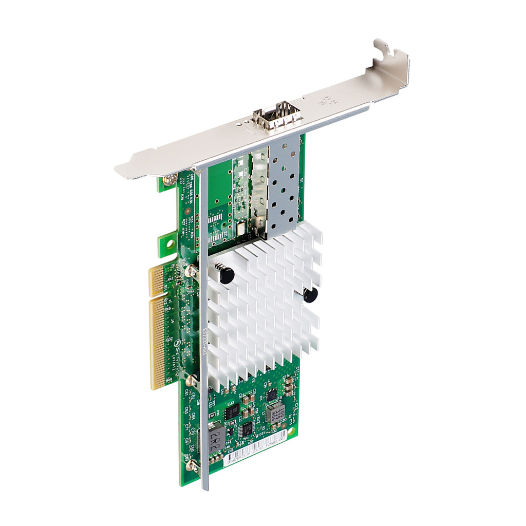 JMT 82599 ชิป X520-DA1 10G พอร์ตเดียวไฟเบอร์ออปติกการ์ดเครือข่าย PCIeX8 คอมพิวเตอร์เดสก์ท็อป PXE Int