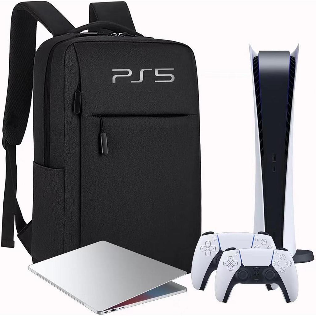 Ps5 Host Bag Storage Five-in-One Multi-Purpose Game Console Storage Bag Outingแบบพกพาแบบพกพา PS5 Hos