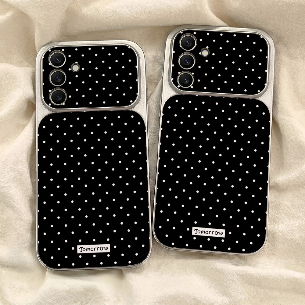 เคส Samsung A07 A57 A56 A55 A54 A17 A16 A35 A53 S26 S25 S24 S23 FE Ultra A05S A15 A37 5G polkadots เคส