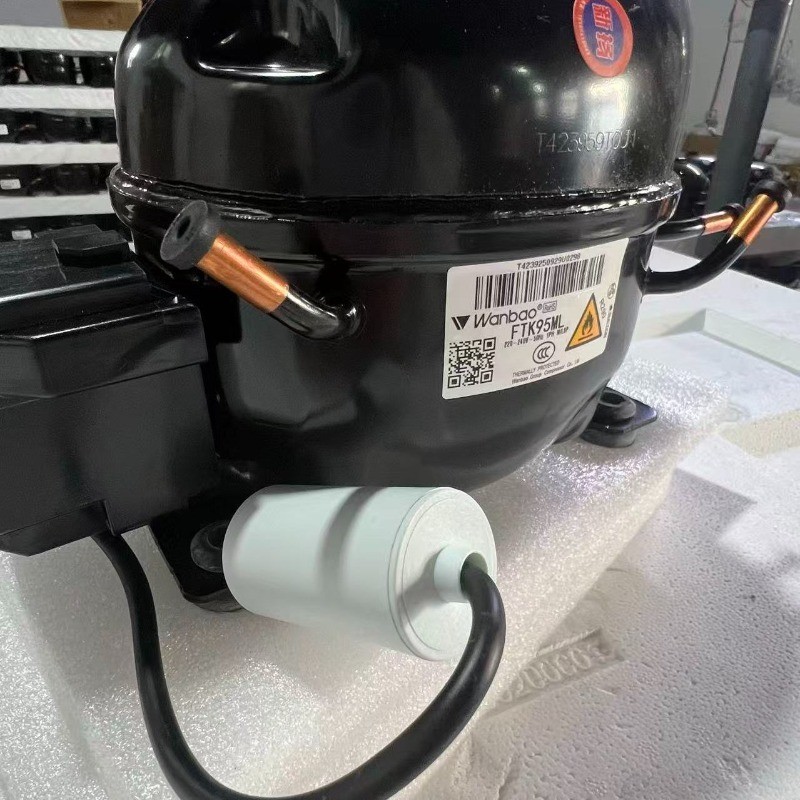 Wanbao FTK95ML R290a คอมเพรสเซอร์ - สำหรับตู้เย็นและตู้แช่ พลังงานสูง