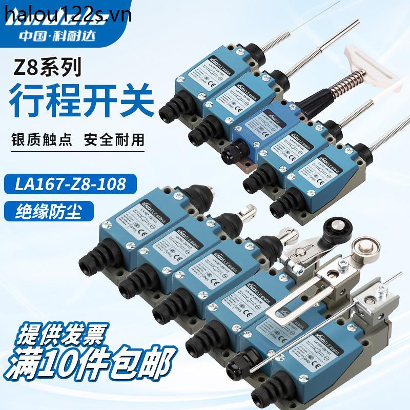 Konaida Stroke Limit Switch LA167-Z8/108T104 111 112 107 168 Micro Roller