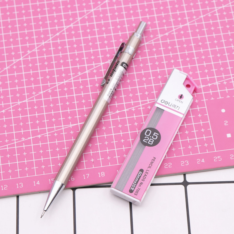 กบเหลาดินสอ ดินสอ ดินสอ 2b Ultra-Light Nendoroid Doll Drawing Eye Drawing Draft Pencil แท่งโลหะทรงพล