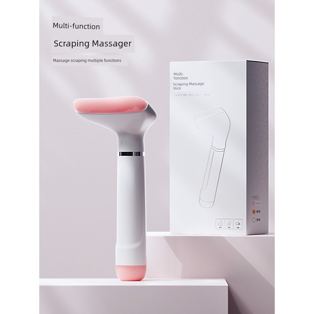 กัวซา fuli กัวซา กัวซาหิน เครื่องมือความงาม Back Handy Tool ไหล่คอขุดลอกขูด Stick
