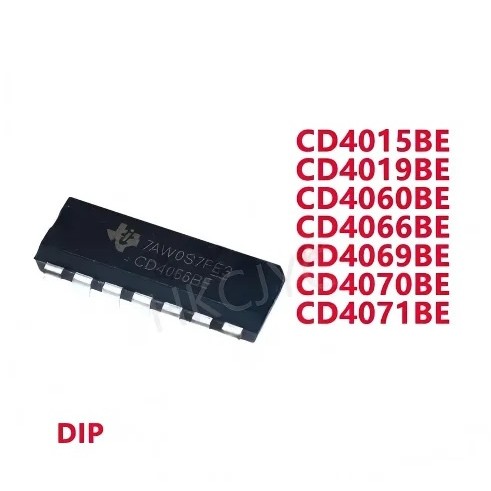 5PCS CD4015BE CD4015 CD4019BE CD4019 CD4060BE CD4060 CD4066BE CD4066 CD4069BE CD4069 CD4070BE CD4070