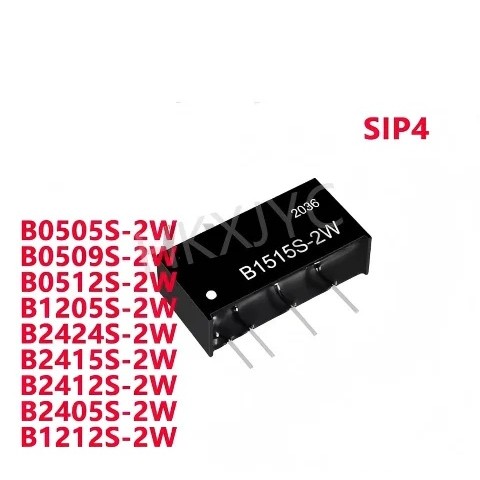 5PCS B0505S-2W B0509S-2W B0512S-2W B1205S-2W B12S-2W B2424242S-2W B2415S-2W B2412S-2W B2412S-2W B241