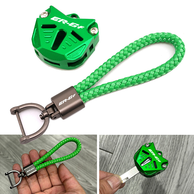 ใหม่สําหรับ KAWASAKI ER-6N ER-6F ER6F ER6F NINJA ER6F CNC อุปกรณ์เสริมรถจักรยานยนต์ Key Shell Key Ch