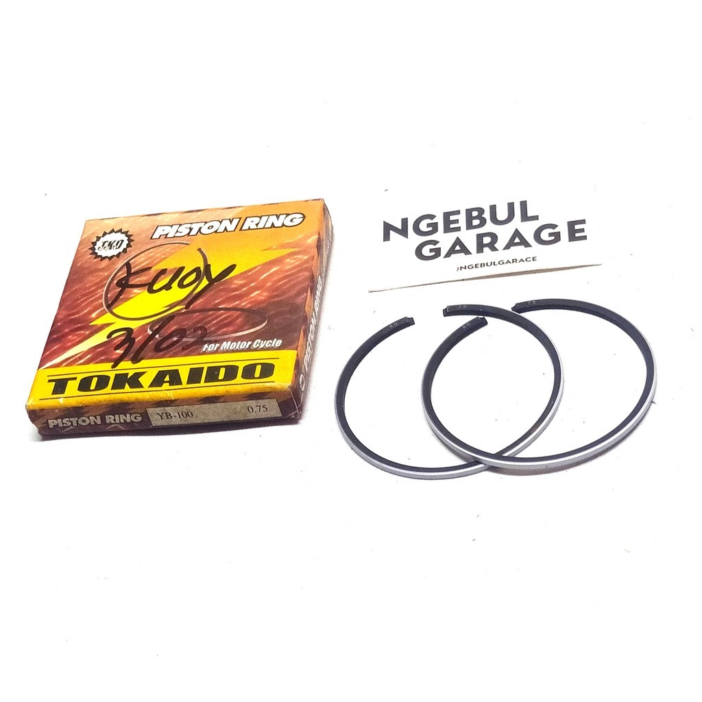 แหวนลูกสูบ YB100 YB 100 OS75 YAMAHA TOKAIDO