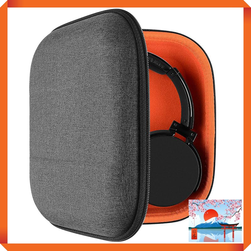 Geekria Case Compatibility Shield Headphone Case Hard Case for Travel Hard Shell Case for Sony WH-10