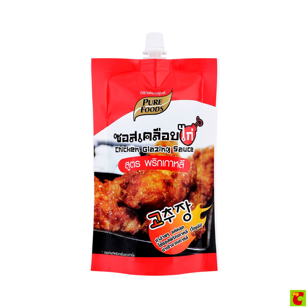 เพียวฟู้ดส์ ซอสเคลือบไก่พริกเกาหลี 180 ก.