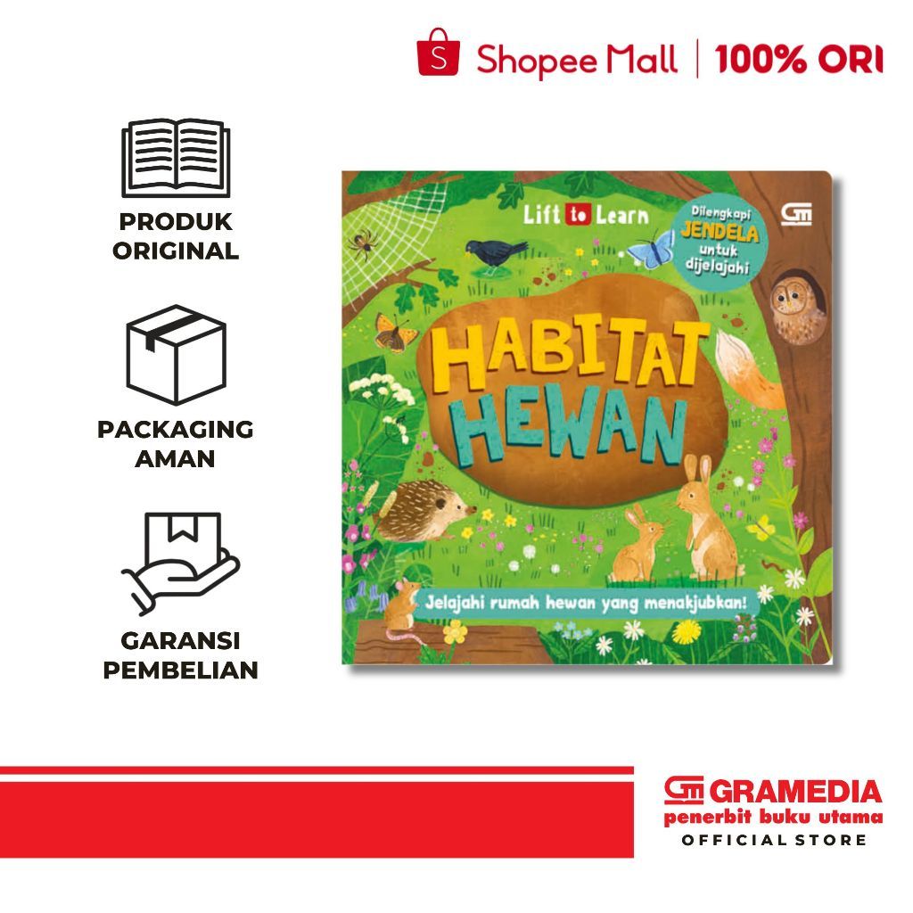 GPU - ยกเรียนรู้: Animal Habitats (หนังสือ Igloo)