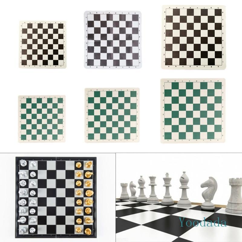 Yoo PU Chess Board Roll-up Tournament Chess Mat Slip กระดานหมากรุกแบบนุ่ม
