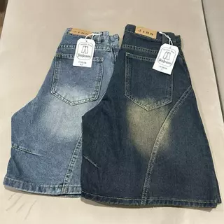 JINJEANS กางเกงยีนส์ขาสั้น unisex สำหรับผู้หญิงและผู้ชาย ขนาด XS-6XL ใส่สบาย ดีไซน์ทันสมัย สำหรับทุกโอกาส
