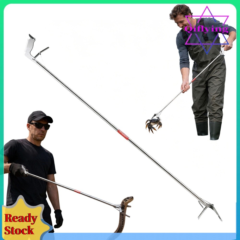 Reptile Grabber Catcher Portable Design Snake Grabber แหนบสําหรับการใช้งานกลางแจ้ง