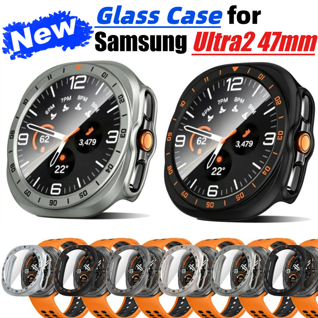 ฝาครอบ PC สําหรับ Samsung Galaxy Ultra2 (2026) 47 มม.กรอบ Protector สําหรับ Samsung Watch 9 Ultra 2 47 มม.
