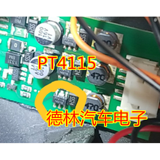 PT4115 PT4115B89E แพทช์ไดรฟ์ LED SOT-89 ชิปขนาดใหญ่ดั้งเดิม