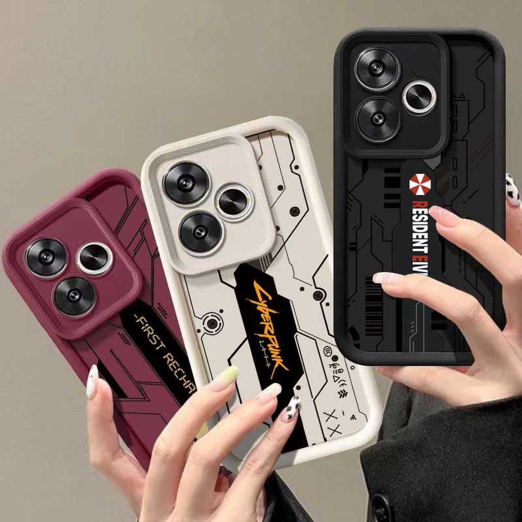 เหมาะสําหรับ OPPO A6 A6C A6X A6S A6T 4G 5G เคสโทรศัพท์ OPPO A6K A6T Pro 4G 5G ทนทานและ anti drop ซิล