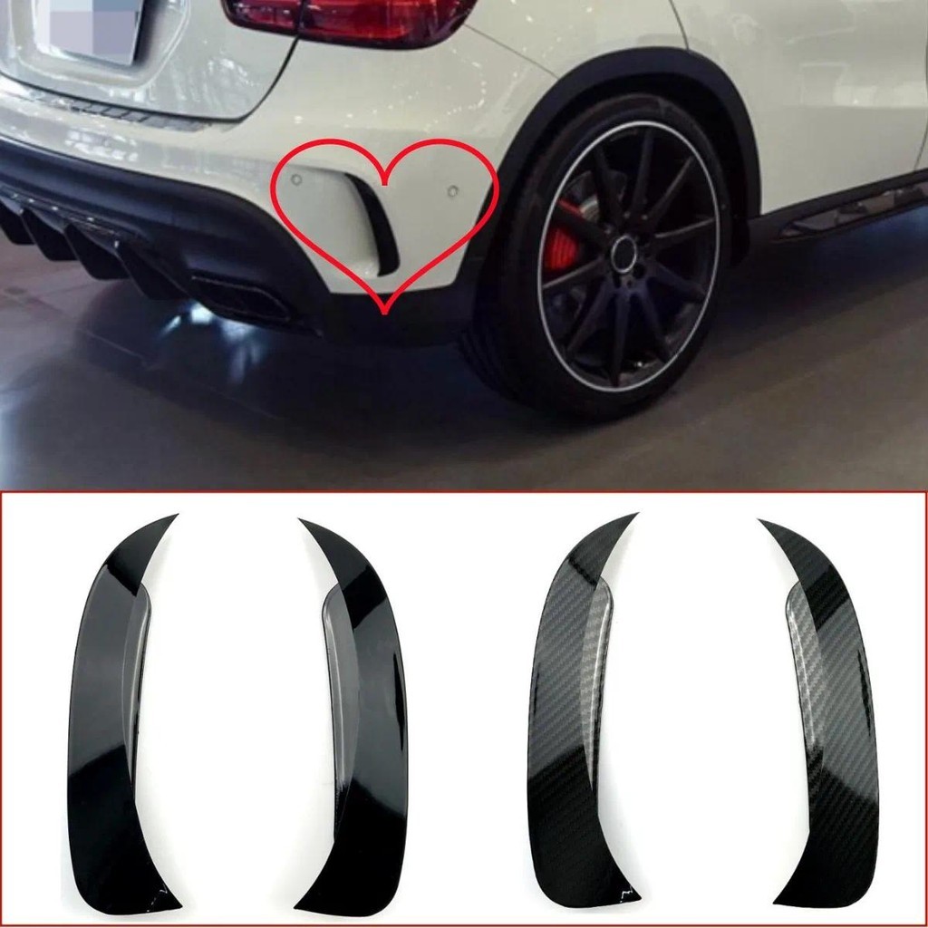 ด้านหลังลมมีดใบมีด Fit สําหรับ Mercedes Benz GLA Class X156 GLA200 260 GLA45 AMG 2013 2014 2015 2016