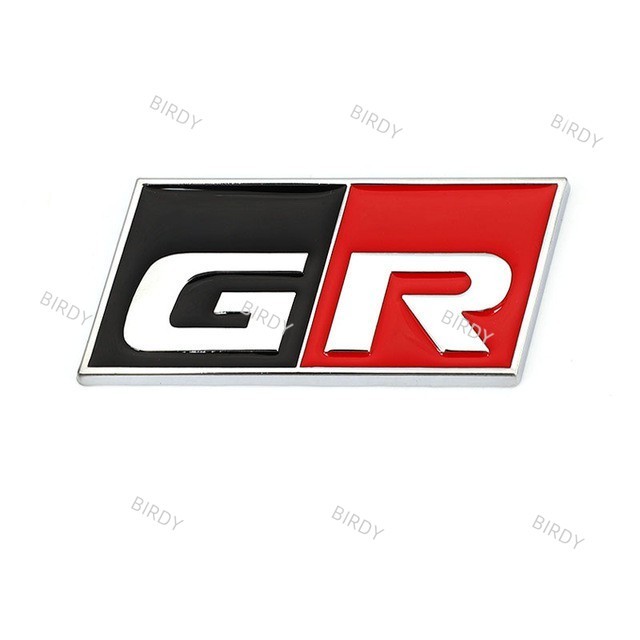 BIRDY สติ๊กเกอร์ติดรถยนต์ GR Sport Logo Decal GR สติ๊กเกอร์โลโก้