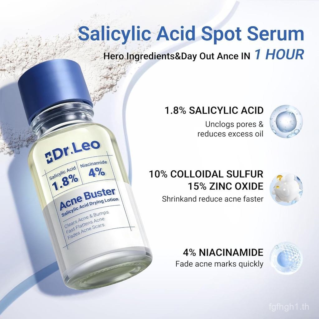 1.8%SalicacidAcneTreatment,DryingLotionSensitiveAcneSpotTreatment forAcne-Prone|Niacinamide,FastPimp
