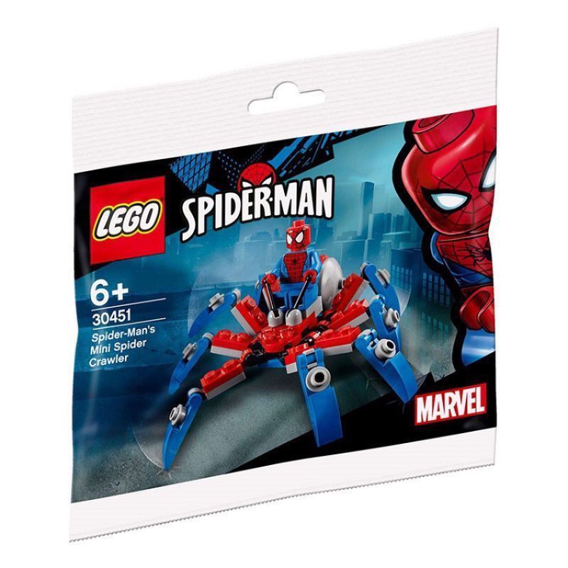 LEGO LEGO Building Package 30451 Spiderman Mini Crawler 30305 กระโดด Spiderman Superhero