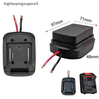 Hyth สําหรับ 18 V/21 V Li-ion แบตเตอรี่อะแดปเตอร์ DIY แบตเตอรี่เชื่อมต่อสายอะแดปเตอร์ BL1830 BL1840 BL1850 Glory