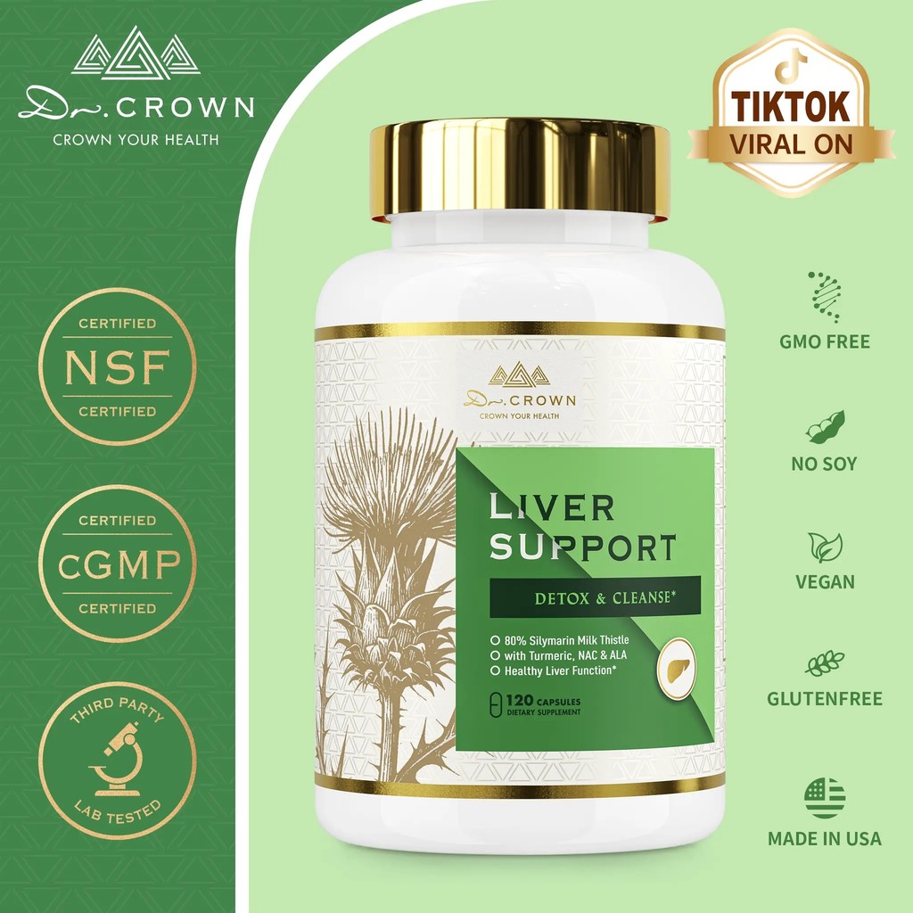 Dr.ROWNLierSupportfor&leanswithMilkthistle,NA,ALA&Turmeri-120apsules