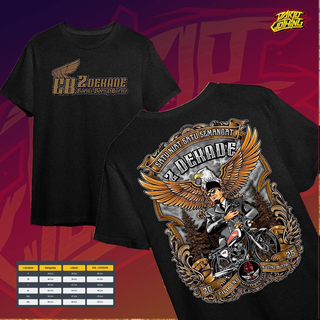 2 DECADE CB BOEMI BUNG KARNO BLITAR EVENT เสื้อยืด 5 JULY 2026