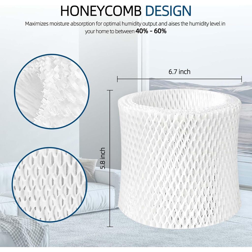 1 ชิ้น HC-888 ตัวกรองความชื้น Wicks สําหรับ Honeywell HC-888 HCM890 HCM890C | HCM890-20 HCM-890 HCM-