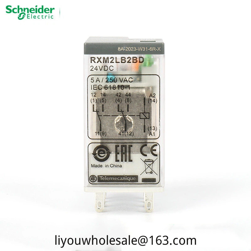 Schneider ไฟฟ้า RXM2LB2BD/2LB2P7/2LB2B7/2LB2F7/2LB2JD รีเลย์ขนาดเล็ก