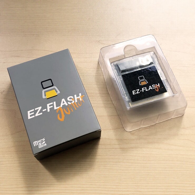 EZ-FLASH Junior Burning Card microSD รองรับ GBA GBC SFC Arcade PCE Simulator Tour [Q]