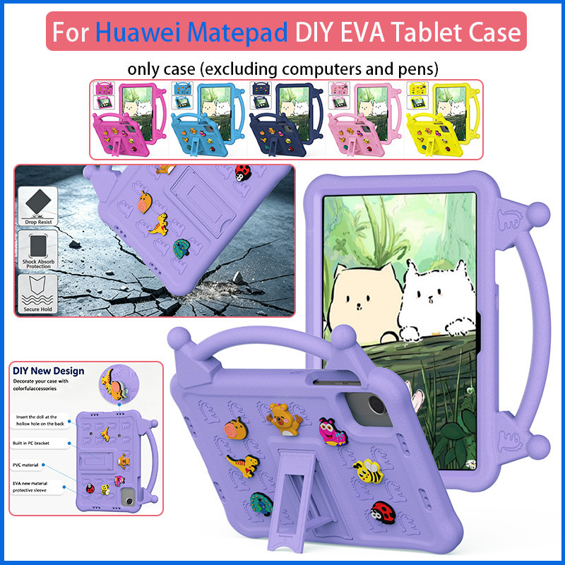 กันกระแทก EVA เด็กสําหรับ Huawei Matepad 10.4 SE Honor Pad X7 V6 V7 X9 X8 Pro 11.5 X9A X10 Pro Full Body Protection