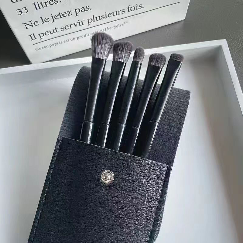 Cangzhou Soft Hair แปรงอายแชโดว์ชุด 6 ชิ้น Eye Makeup Smudge Lying Silkworm Eyeliner Sharp Eye รายละ
