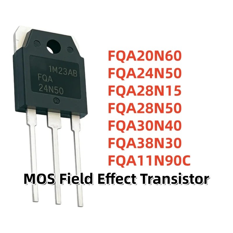 5PCS FQA20N60 FQA24N50 FQA28N15 FQA28N50 FQA30N40 FQA38N30 FQA11N90C FQA 20N60 24N50 28N15 28N30P 30